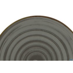 VORTEX GRIGIO - SIVIGLIA PIATTO FRUTTA CM 21