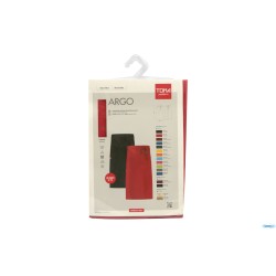 ARGO-GREMBIULE SENZA PETTORINA BORDEAUX GESSATO CONFEZIONE 2 PEZZI    1094