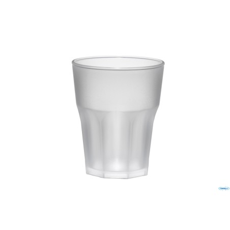 BICCHIERE ROX FROST CL 29 CONFEZIONE 8 PEZZI IN SAN TRASPARENTE SATINATO