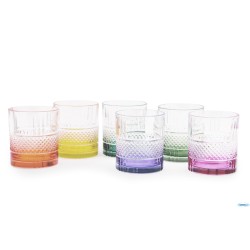 BRILLANTE COLOR-CONFEZIONE 6 BICCHIERI DOF CL34