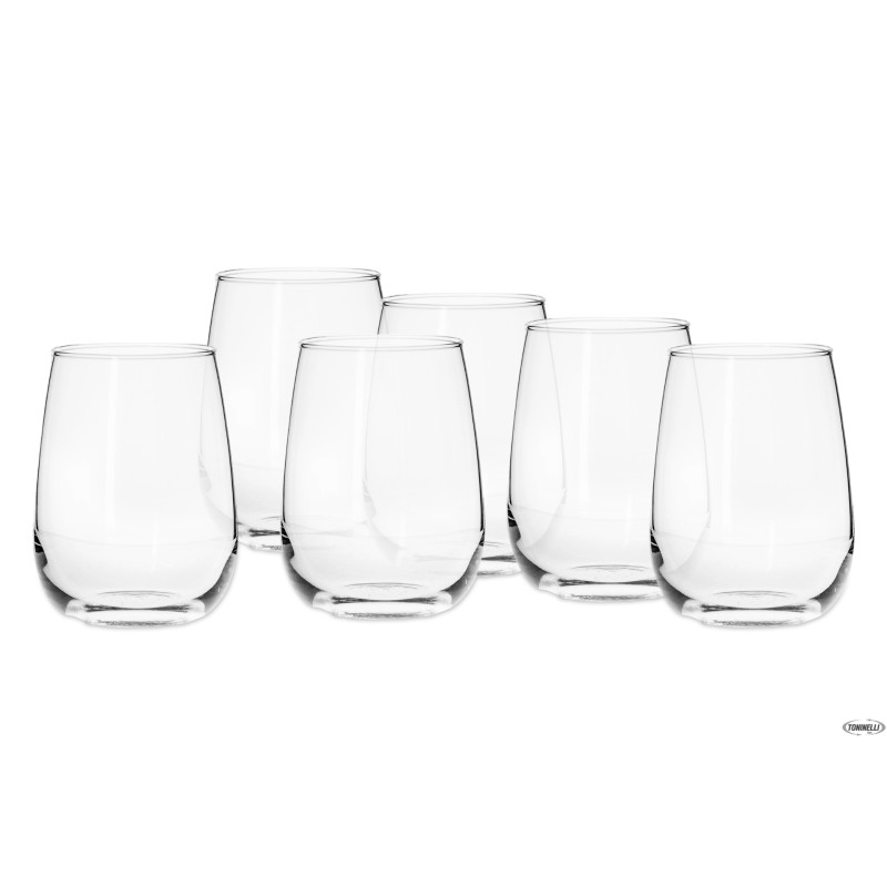 DUCALE - CONFEZIONE 6 BICCHIERI ACQUA CL 38