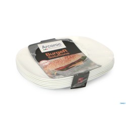 EVOLUTION SOLUTIONS-CONFEZIONE 6 PIATTI BURGER 28X23   L2804