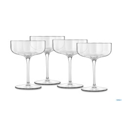 JAZZ - CONFEZIONE 4 CALICI COCKTAIL CL.30 H.14,2 CM.10,5