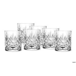MELODIA - CONFEZIONE 6 BICCHIERI LIQUORE CL 8