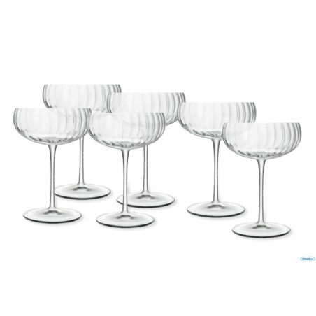 SPEAKEASIES-CONFEZIONE 6 COPPE CHAMPAGNE COCKTAIL CL30 13190-01