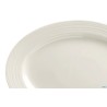 ECLIPSE-PIATTO OVALE CM 32X22 A FALDA- ALLUMINA
