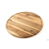 ACACIA-TAGLIERE TONDO CM 30 H.1,5 CON SCANALATURA