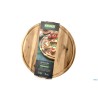 ACACIA-TAGLIERE TONDO CM 30 H.1,5 CON SCANALATURA