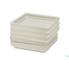 B.B. WHITE-PIATTINO QUADRO CM.10X10X2,1  BA2673