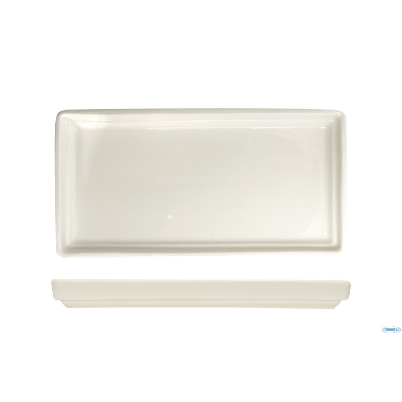 B.B. WHITE-PIATTO RETTANGOLARE CM.20,3X10,3X2,1  BA2672