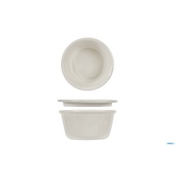 B.B. WHITE-VASETTO CILINDRICO ML.290 CON COPERCHIO 100MM 6923D-4.25-T