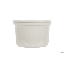 B.B. WHITE-VASETTO CILINDRICO ML.290 CON COPERCHIO 100MM 6923D-4.25-T
