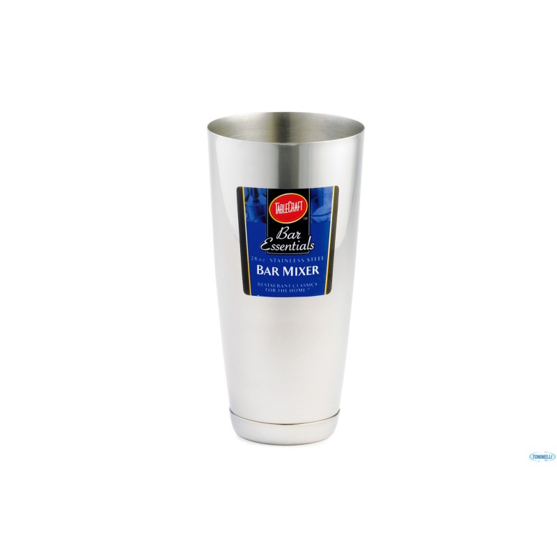 BASE SHAKER ACCIAIO PER BICCHIERE VETRO  SHAKER 827 ML.