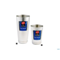 BASE SHAKER ACCIAIO PER BICCHIERE VETRO  SHAKER 827 ML.