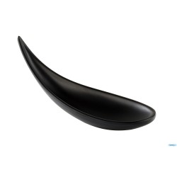 BOAT-CUCCHIAIO FINGERFOOD CM14,5X4,5XH.4,5  MELAMINA, NERO 84141