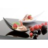 BOAT-CUCCHIAIO FINGERFOOD CM14,5X4,5XH.4,5  MELAMINA, NERO 84141