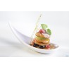 BOAT-CUCCHIAIO FINGERFOOD CM14,5X4,5XH.4,5 MELAMINA, BIANCO 84140