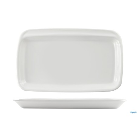 BUFFET GASTRONORM 1.4  PIATTO VETRO OPALE MM265X162 125620