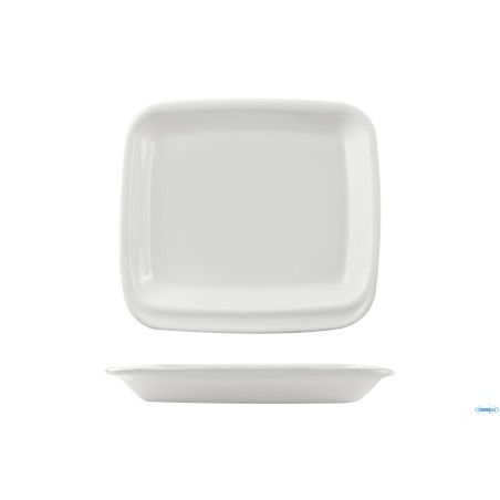 BUFFET GASTRONORM 1.6  PIATTO VETRO OPALE MM176X162 125621