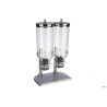 BUFFET-DISTRIBUTORE CEREALI CM 22X35XH.5  MATERIALE SAN - COPERCHIO IN ACCIAIO INOX 11807