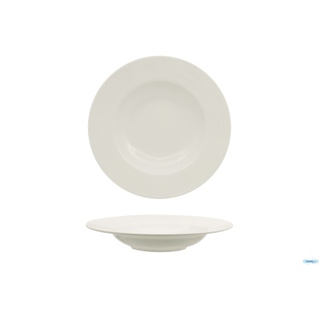 ECLIPSE-PIATTO PASTA  CM 30 A FALDA- ALLUMINA