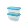 ERMETICI BLU-SET 2 CONTENITORI RETTANGOLARI L.0,5-6465285