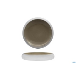 GENESYS EVO GREY-PIATTO ALTO CM.27 IN PORCELLANA CB3545-27-F1263