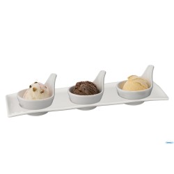 GOURMET-CIOTOLA CM 7XH.6 MELAMINA BIANCO  0,05 LITRI 84018  COMPATIBILE CON VASSOIO ARTICOLO84017