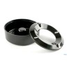 HORECAPROFESSIONAL - POSACENERE ANTIVENTO CM.10,5 NERO ASTM-4BK