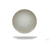 IRYS BROWN - PIATTINO PANE COUPE CM.16,5 FORMA BOSS IN PORCELLANA