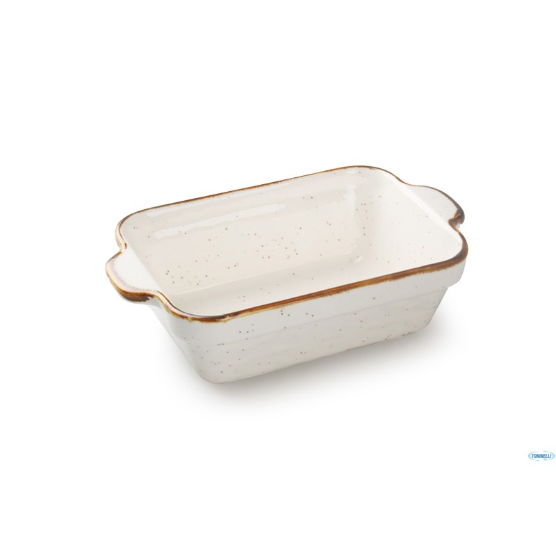 JUST SESAME CREMA-PIROFILA RETT. CM.24X15 H.5  6696M-C356-9.5