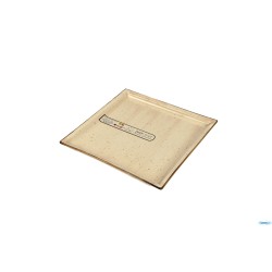 JUSTCOLOR CREAM-PIATTO RETTANGOLARE CM.26,5X26,5 HP8848-1096K1