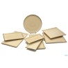 JUSTCOLOR CREAM-PIATTO RETTANGOLARE CM.26,5X26,5 HP8848-1096K1