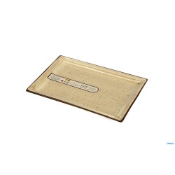 JUSTCOLOR CREAM-PIATTO RETTANGOLARE CM.27,2X18,2 HP7501-1096K1