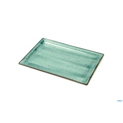 JUSTCOLOR GREEN-PIATTO RETTANGOLARE CM.27,2X18,2 HP7501-1096K2