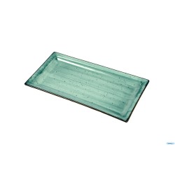 JUSTCOLOR GREEN-PIATTO RETTANGOLARE CM.27X14,2 HP8167-1096K2