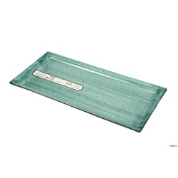JUSTCOLOR GREEN-PIATTO RETTANGOLARE CM.35,6X18,2 HP9621-1096K2