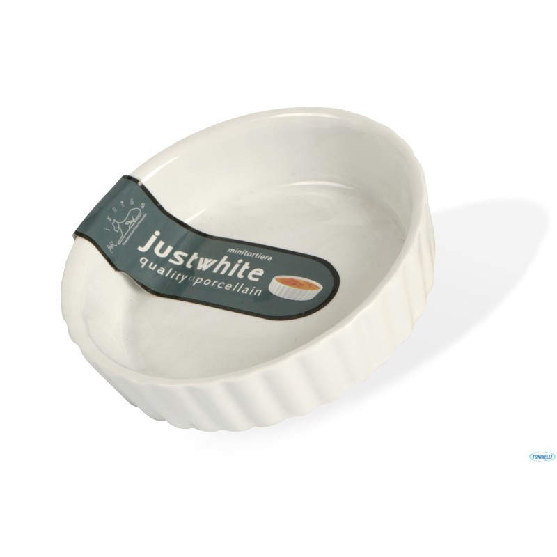 JUSTWHITE- STAMPO TARTELETTE BIANCA CM.11,5 H.2,9  1795