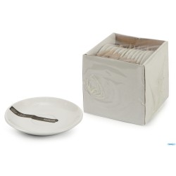 JUSTWHITE-PIATTINO CAFFE CM. 11   009B-17011