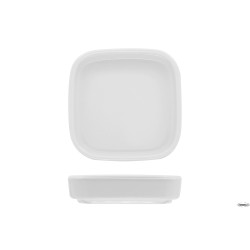 JUSTWHITE-PIATTINO QUADRO BORDO ALTO CM.9,2X9,2  HHP0782-2