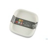JUSTWHITE-PIATTINO QUADRO BORDO ALTO CM.9,2X9,2  HHP0782-2