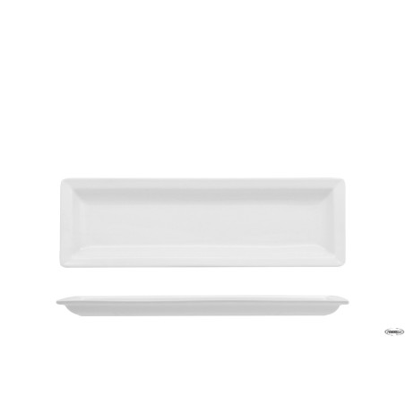JUSTWHITE-PIATTO RETTANGOLARE 26,7X8,7X1,8 HP7504
