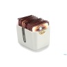 JUSTWHITE-PORTABUSTINE CM.8 IN PORCELLANA   10061