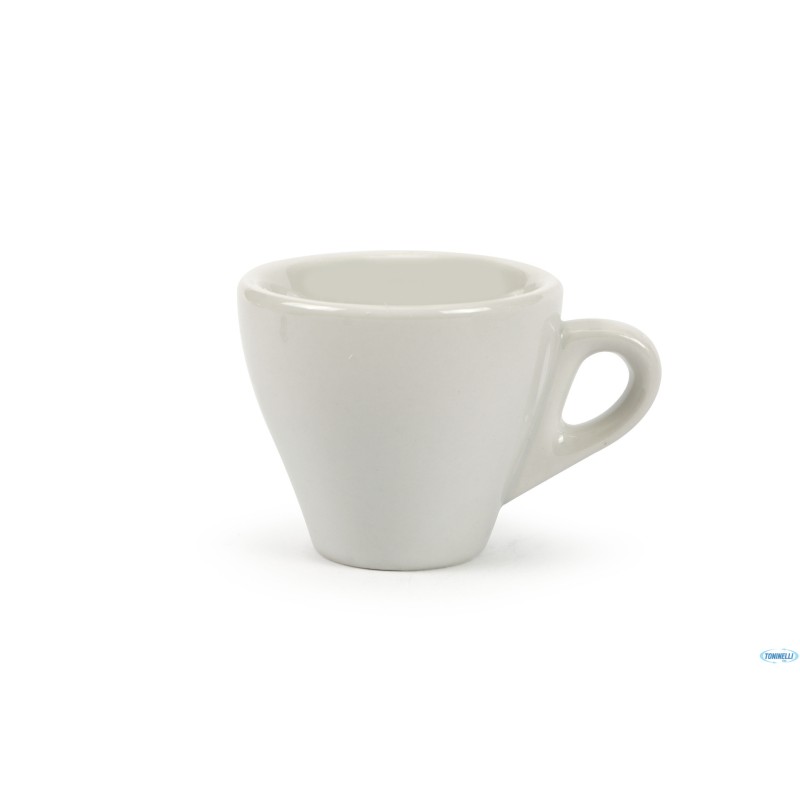 JUSTWHITE-TAZZA CAFFE FORMA PERA SENZA PIATTO 80CC     009B