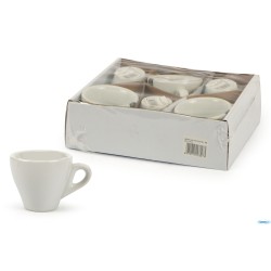 JUSTWHITE-TAZZA CAFFE FORMA PERA SENZA PIATTO 80CC     009B