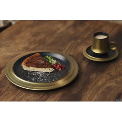 KAMA ORO - COPPETTA CM 13 - NON IMPIL- ALLUMINA. NON LAVABILE IN LAVASTOVIGLIE