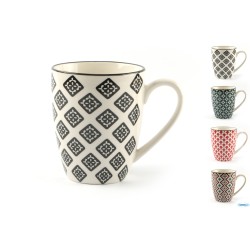MOSAIK-TAZZA MUG DECORI ASSORTITI  RH9934L