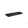 NERO-VASSOIO RETTANGOLARE MELAMINA  41X15 CON 2 INCAVI 85097
