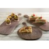 OAK-VASSOIO MELAMINA EFFETTO LEGNO CM. 48X20 H.1,5 CON MANICO CM 13 84179