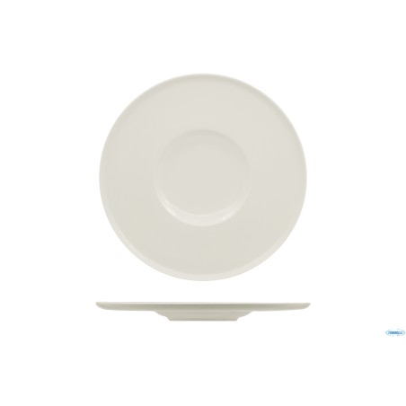 PRIVILEGE - PIATTO PIANO GOURMET CM 28- ALLUMINA